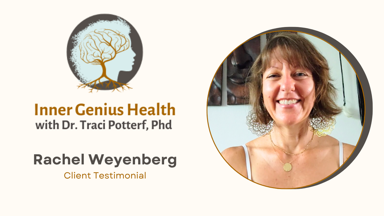 Rachel Weyenberg tells their story about Inner Genius Health