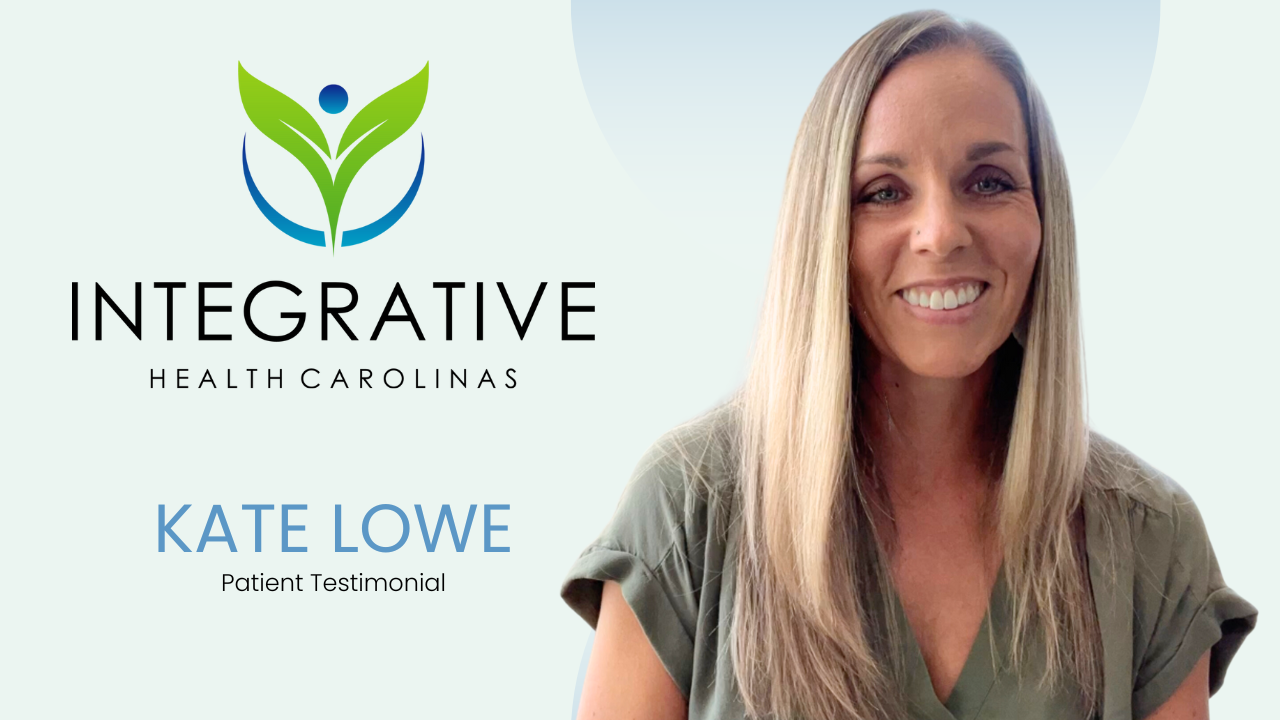Kate Lowe tells their story about Integrative Health Carolinas