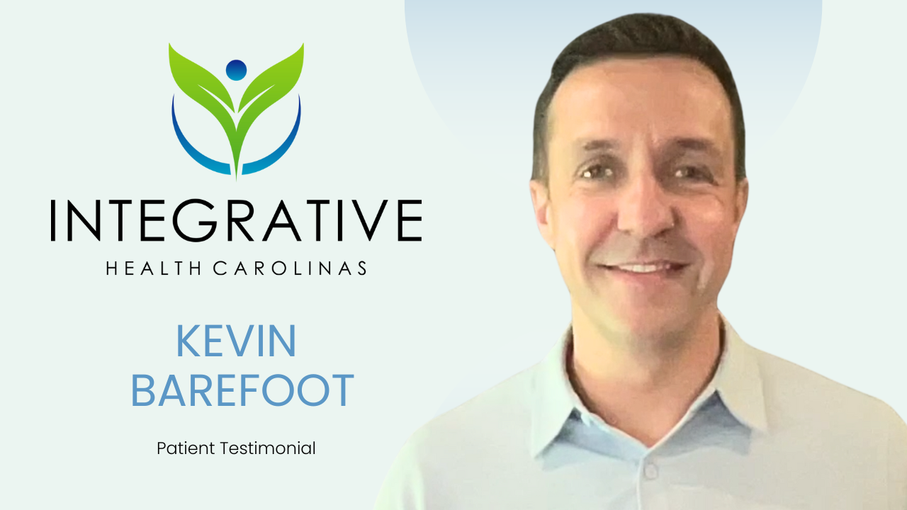 Kevin Barefoot tells their story about Integrative Health Carolinas