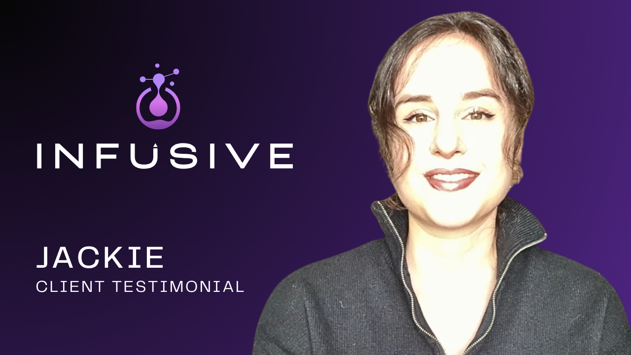 Jackie tells their story about Infusive