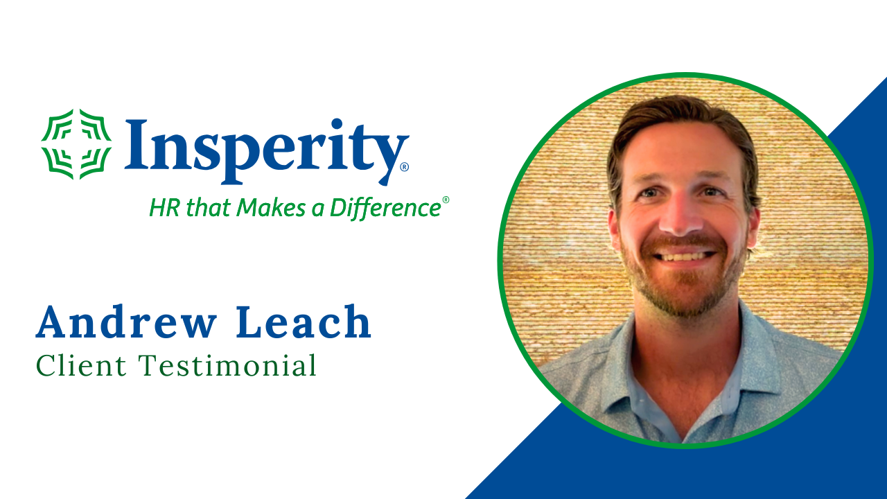 Andrew Leach tells their story about Insperity
