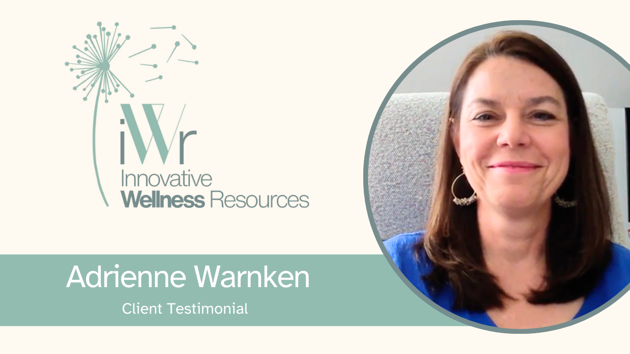 Adrienne Warnken tells their story about Innovative Wellness Resources