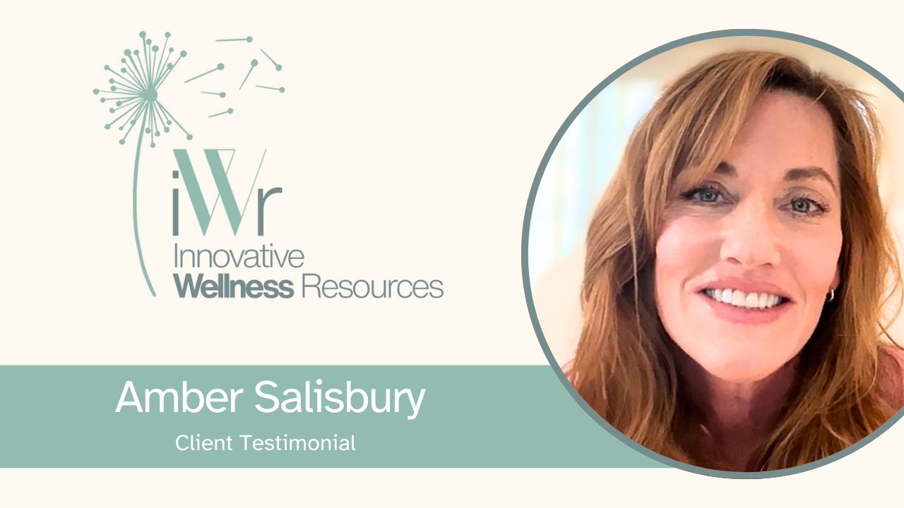 Amber Salisbury tells their story about Innovative Wellness Resources