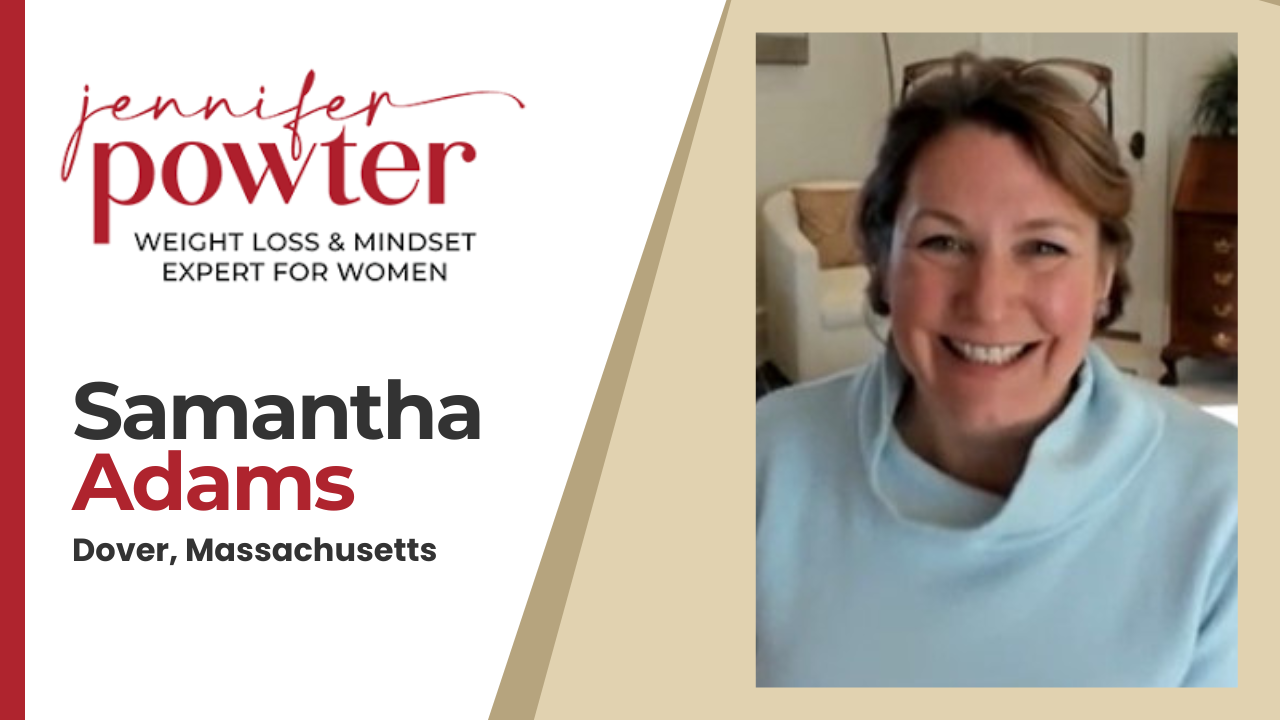 Samantha Adams tells their story about Jennifer Powter