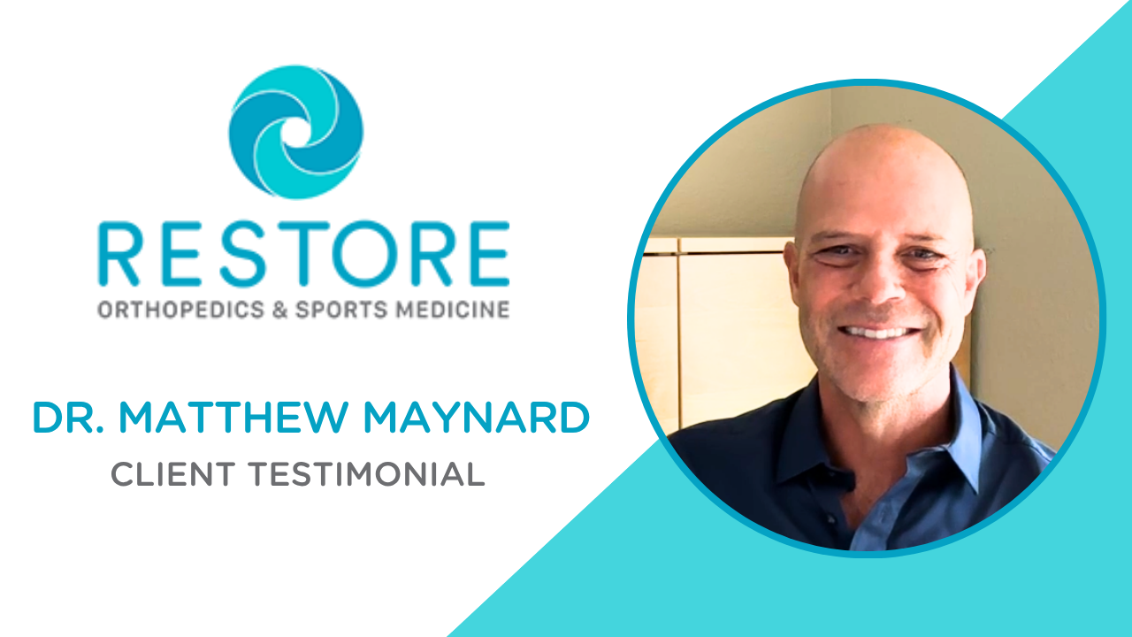 Dr. Matthew Maynard tells their story about Joint Vitality Institute