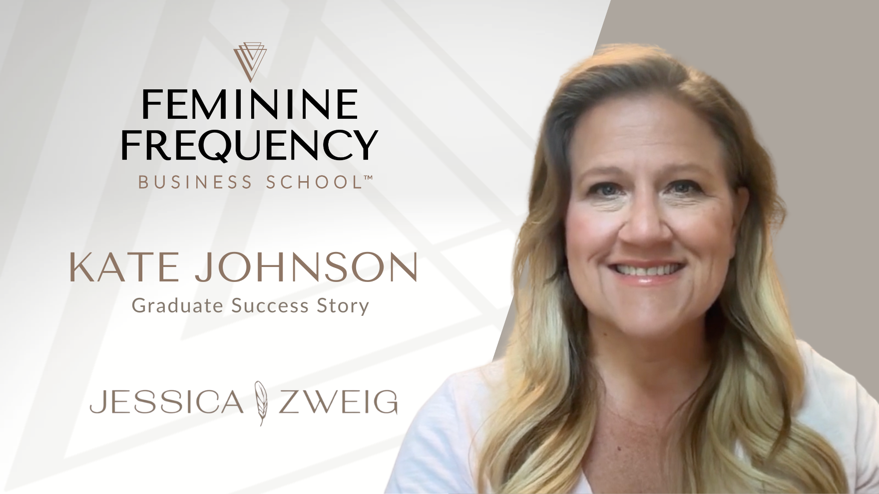 Kate Johnson tells their story about Jessica Zweig, Inc.