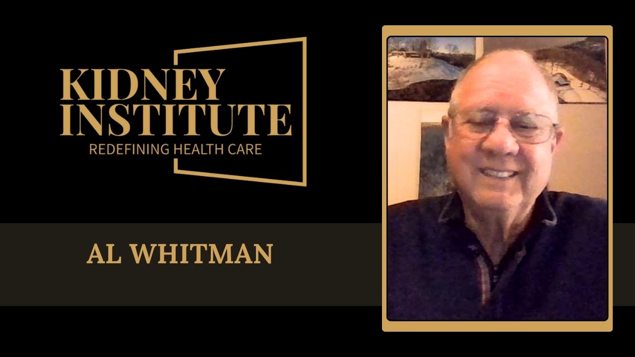 William Whitman tells their story about Kidney Institute