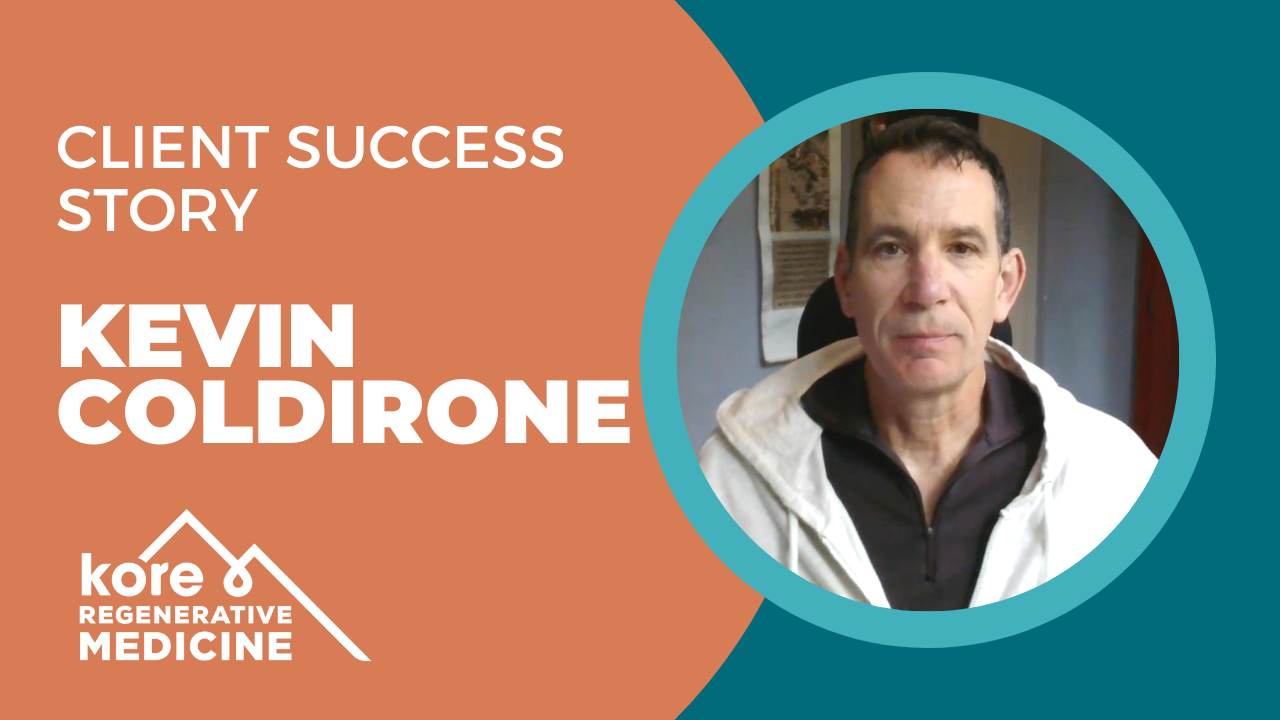 Kevin Coldiron tells their story about Kore Regenerative Medicine