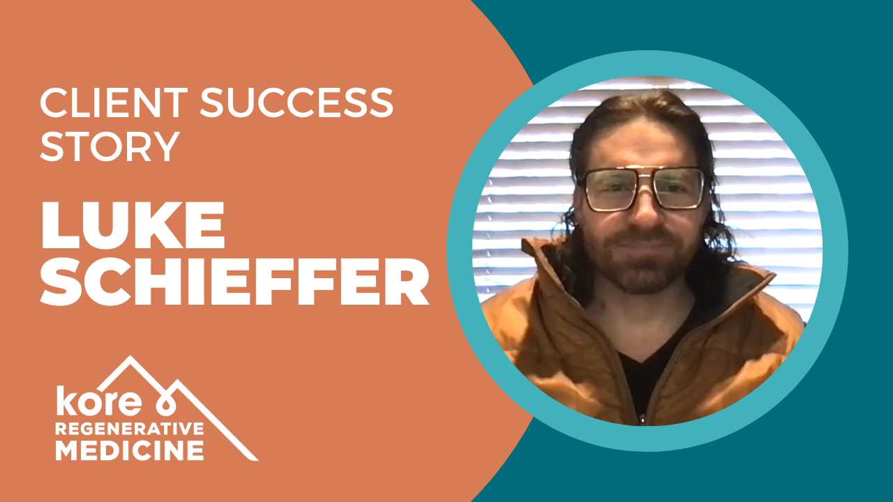 Luke Schieffer tells their story about Kore Regenerative Medicine
