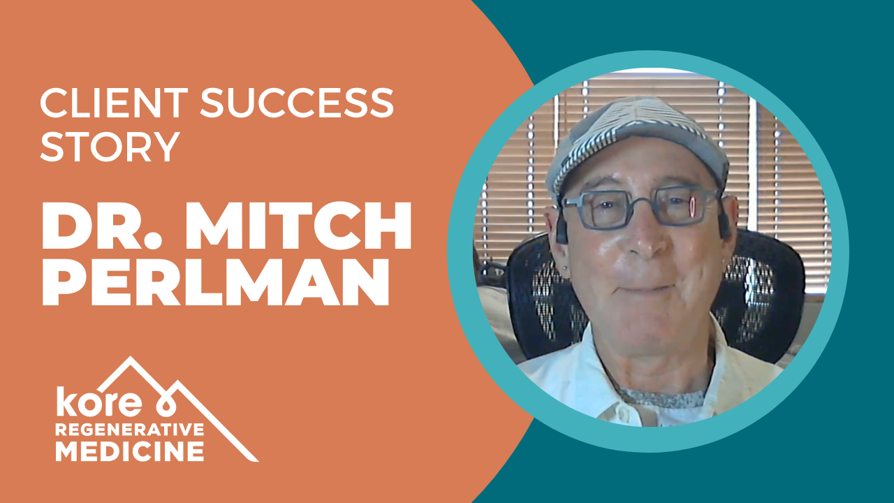 Mitch Perleman tells their story about Kore Regenerative Medicine