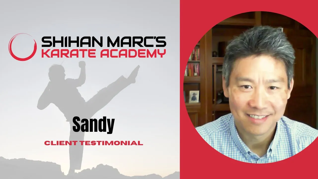 Sanford Wu tells their story about Shihan Marc's Karate Academy