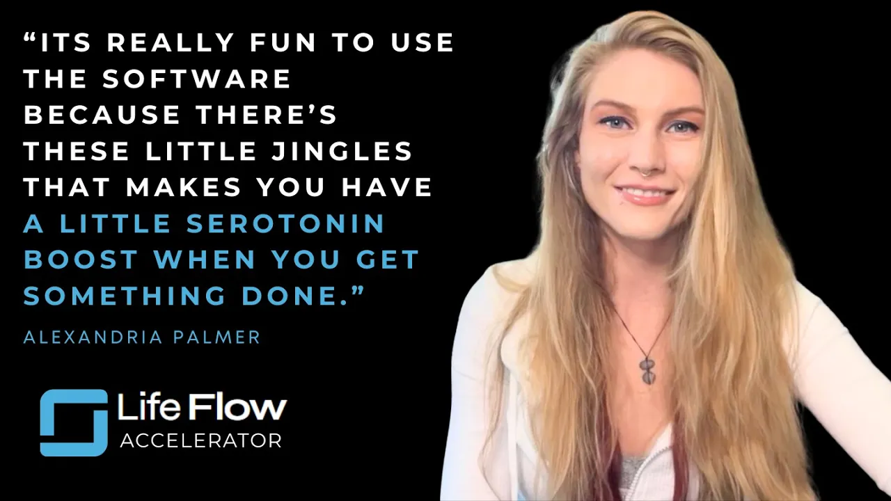Alexandria Palmer tells their story about Life Flow