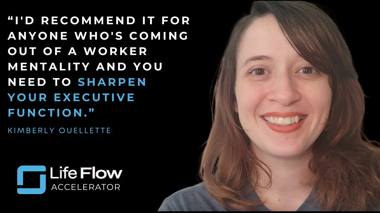 Kimberly Ouellette* tells their story about Life Flow