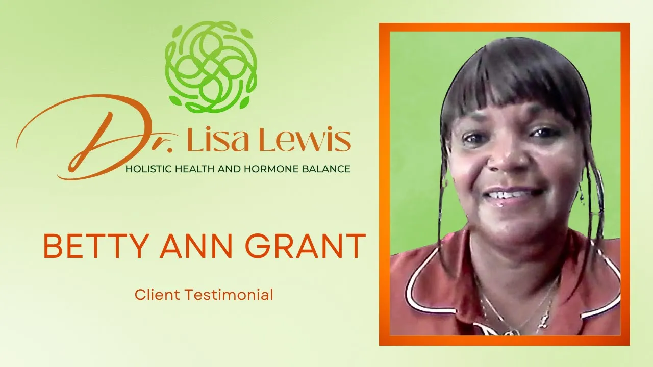 Betty Ann Grant tells their story about Lewis Healing Institute