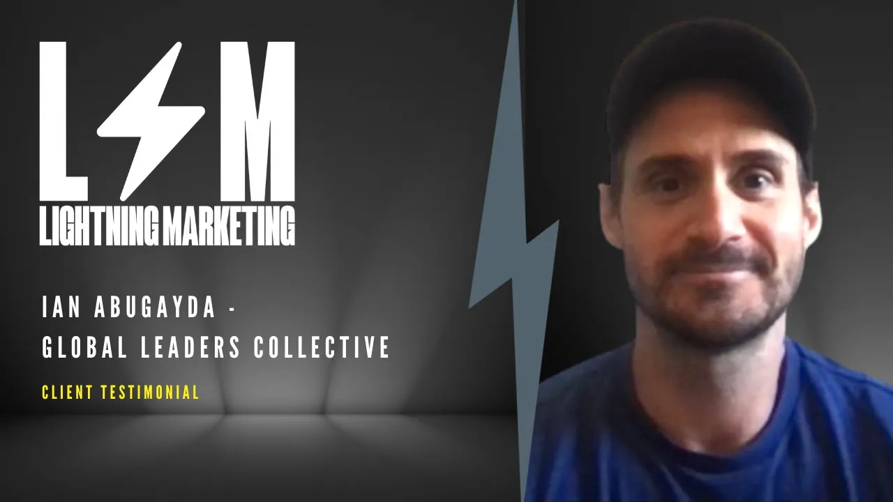 Ian Abugayda tells their story about Lightning Marketing