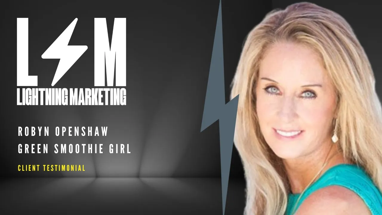 Robyn Openshaw tells their story about Lightning Marketing