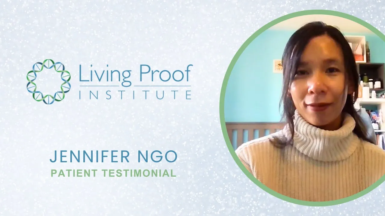 Jennifer Ngo tells their story about Living Proof Institute