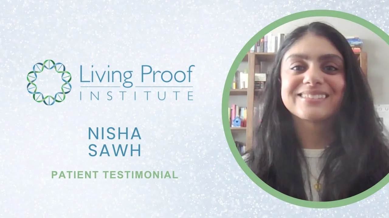 Nisha Sawh tells their story about Living Proof Institute