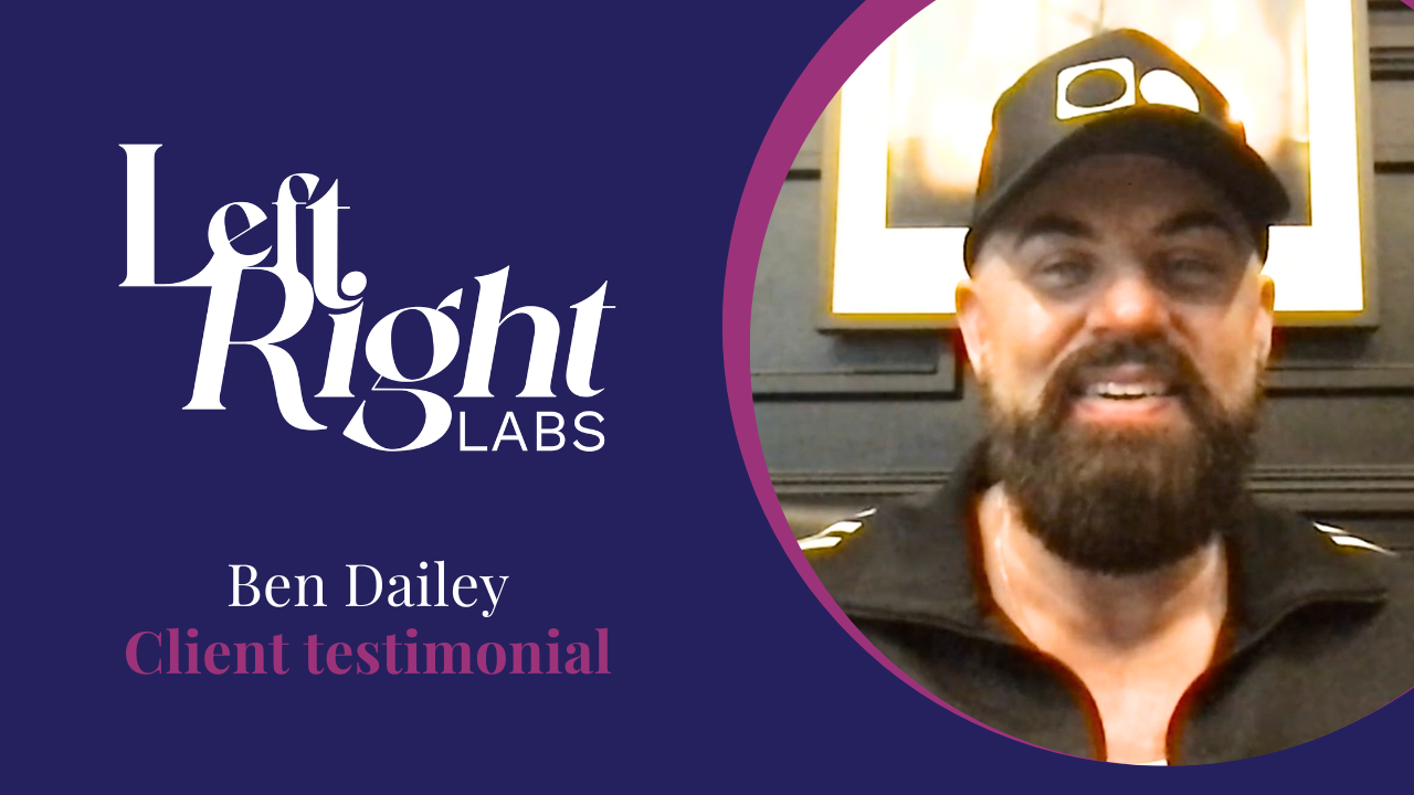 Ben Dailey tells their story about Left Right Labs
