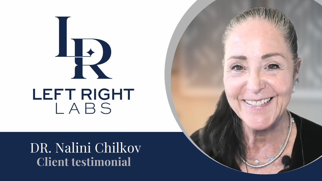 Dr. Nalini tells their story about Left Right Labs