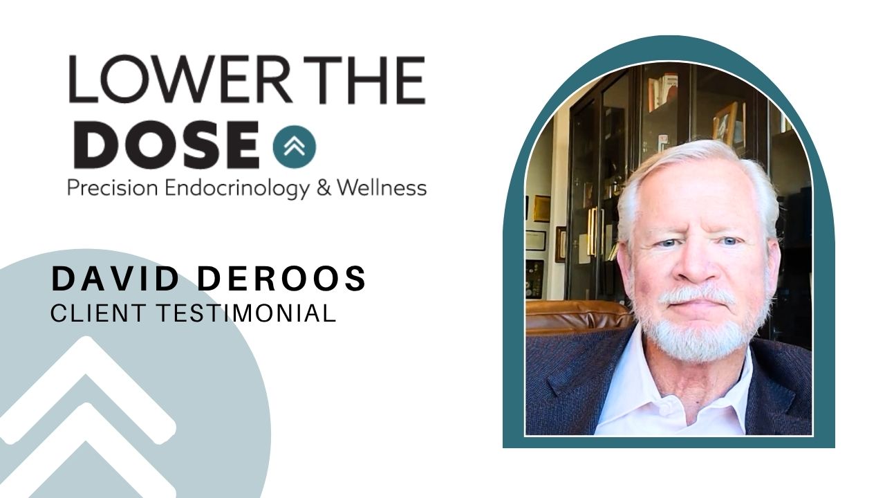 David DeRoos tells their story about Lower The Dose
