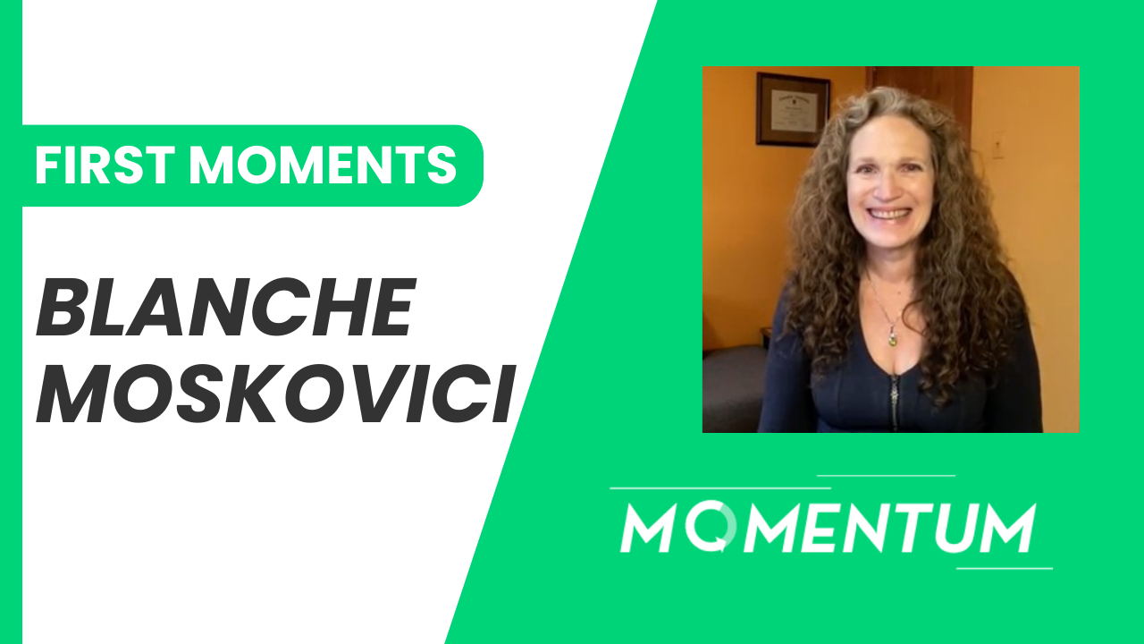 Blanche Moskovici tells their story about Live Your Message