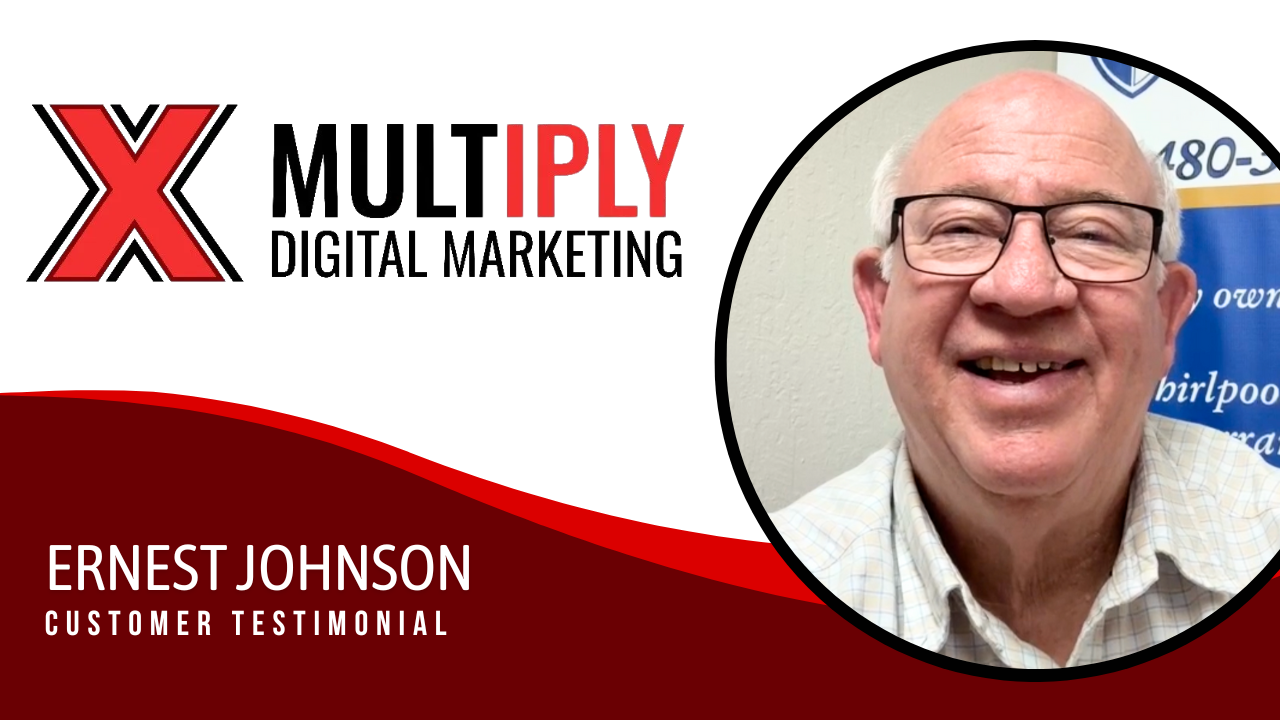Ernest Johnson tells their story about Multiply Digital Marketing