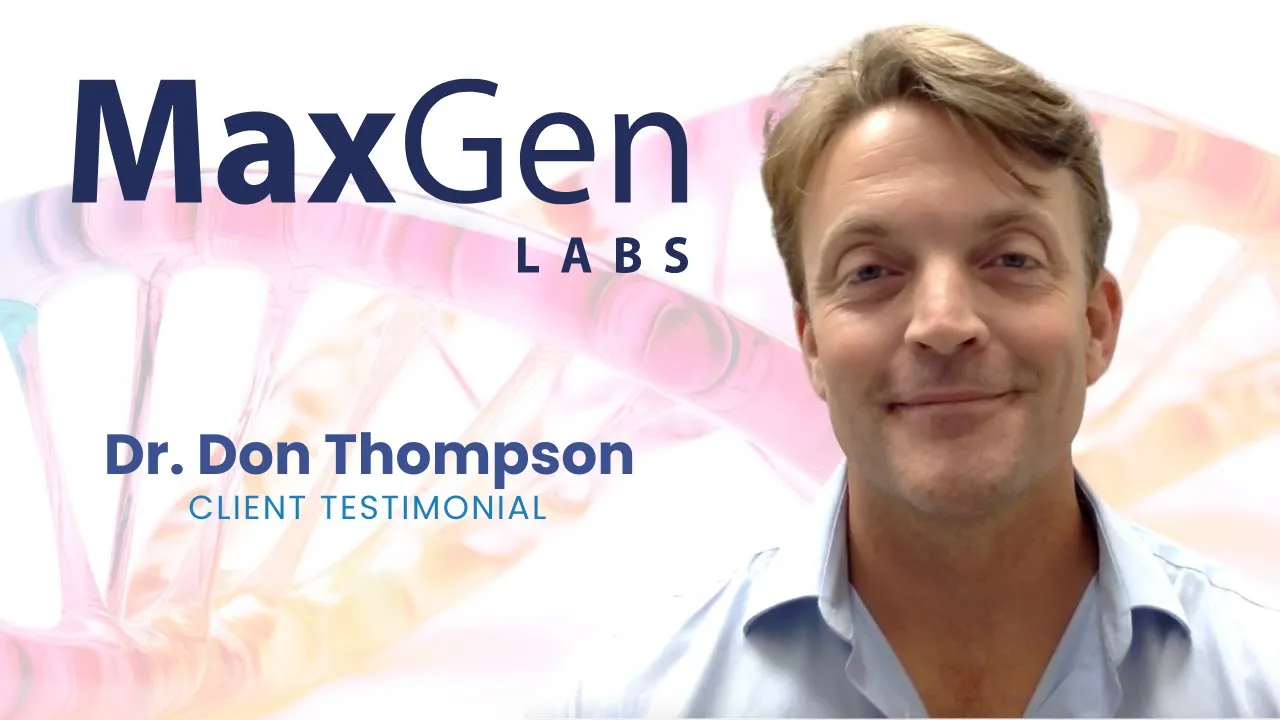 Dr. Don Thompson tells their story about MaxGen Labs LLC