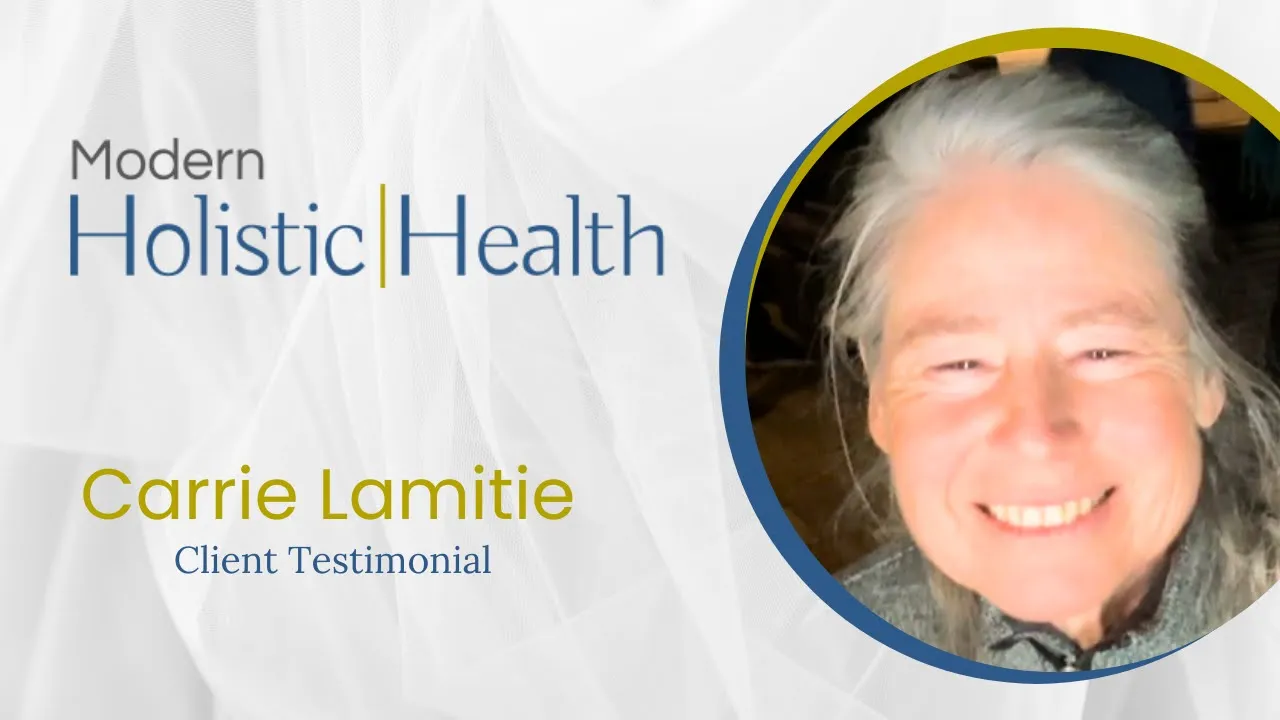 Carrie Lamitie tells their story about Modern Holistic Health