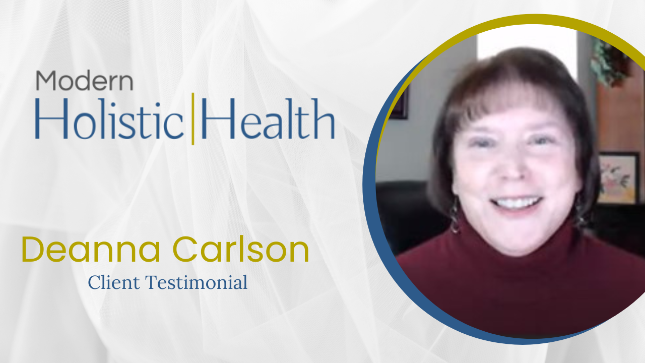Deanna Carlson tells their story about Modern Holistic Health