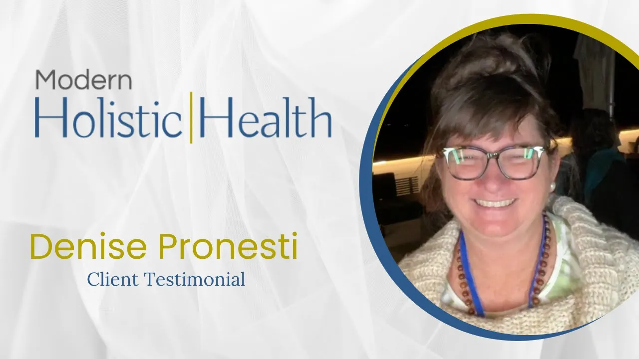 Denise Pronesti tells their story about Modern Holistic Health