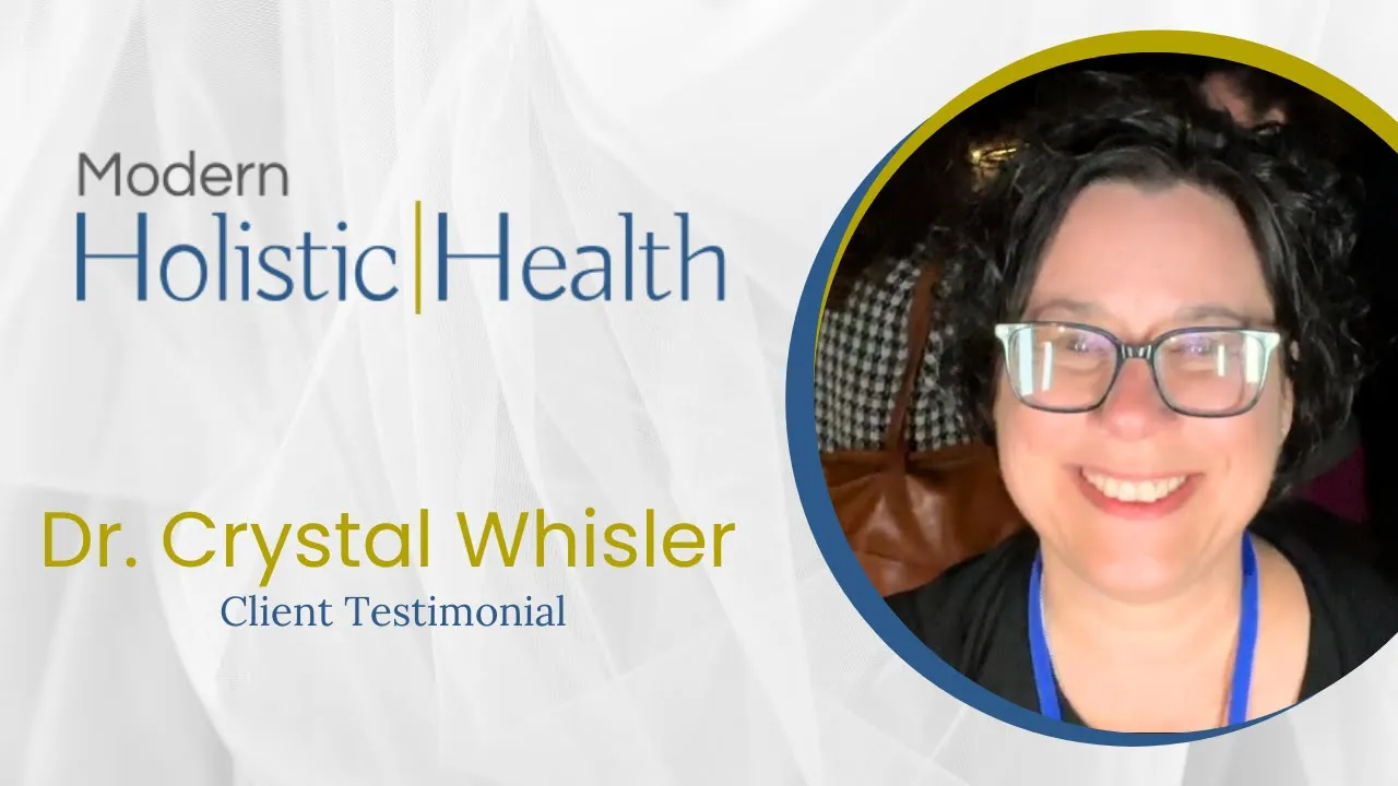 Dr. Crystal Whisler tells their story about Modern Holistic Health