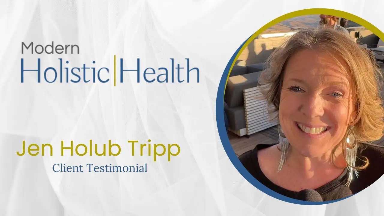 Jen Holub Tripp tells their story about Modern Holistic Health