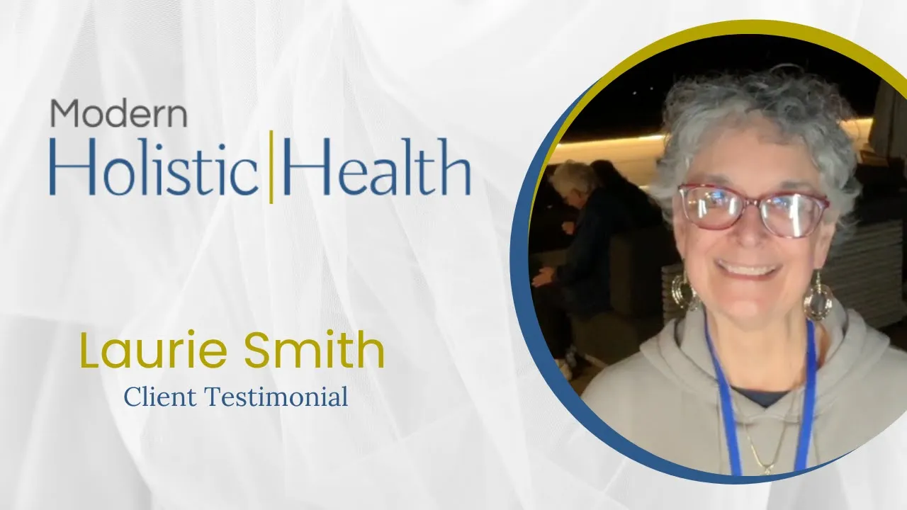 Laurie Smith tells their story about Modern Holistic Health