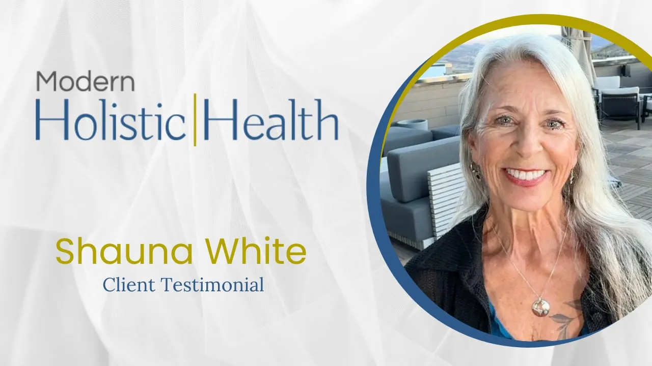 Shauna White tells their story about Modern Holistic Health