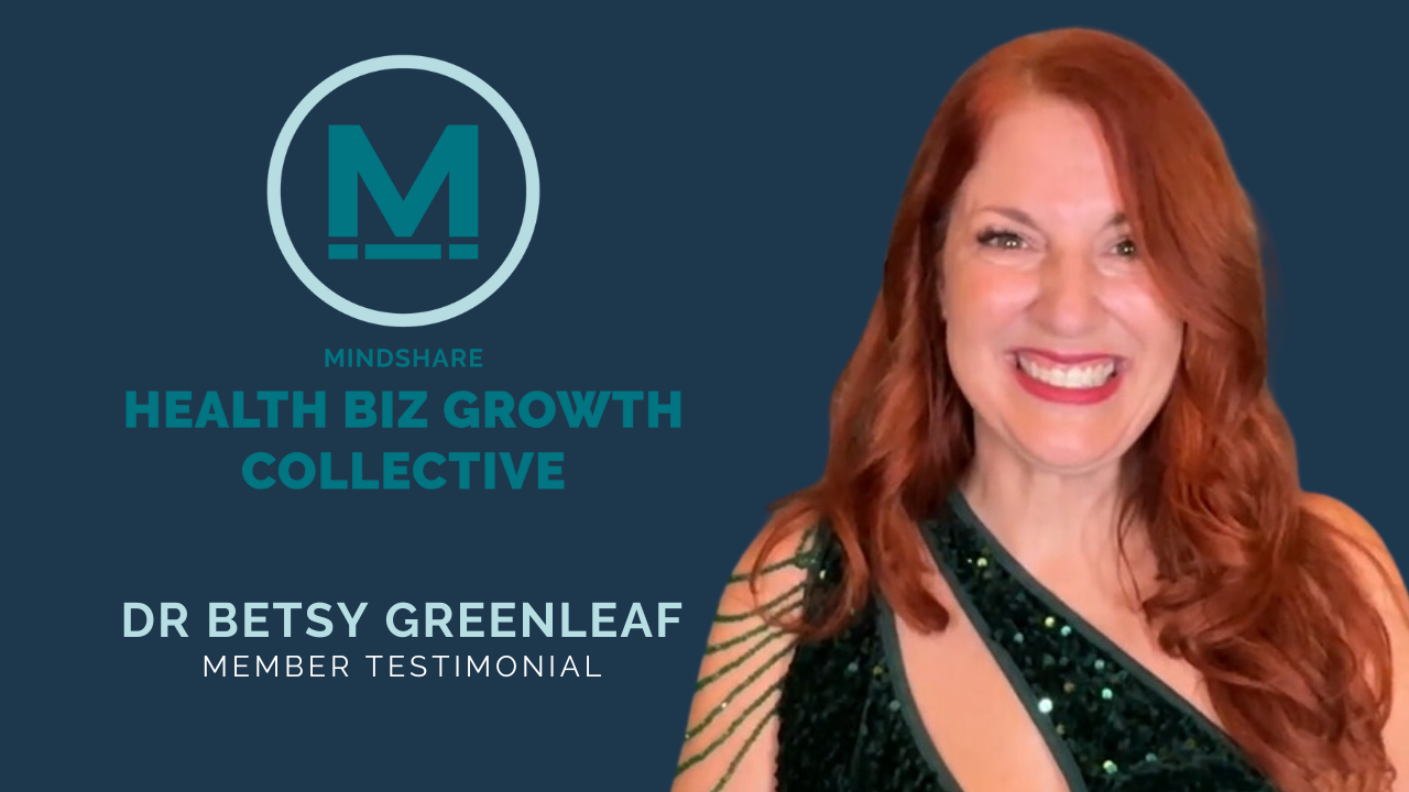 Dr. Betsy Greenleaf tells their story about Mindshare
