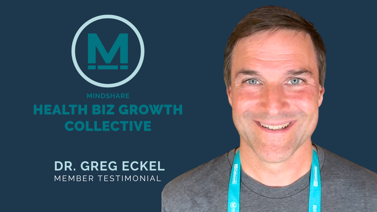 Dr Greg Eckel tells their story about Mindshare