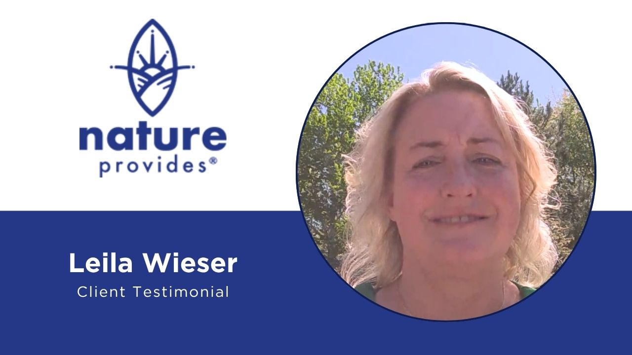 Leila Wieser tells their story about Nature Provides