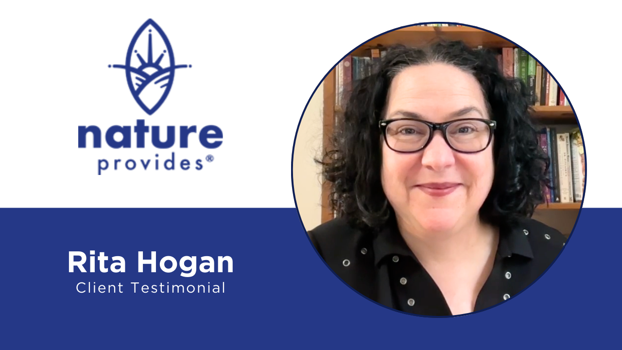 Rita Hogan tells their story about Nature Provides