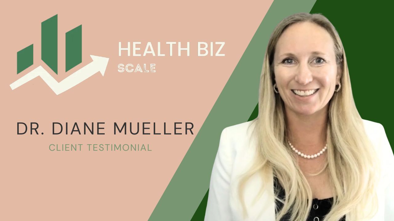 Dr.Diane Mueller tells their story about Health Biz Scale