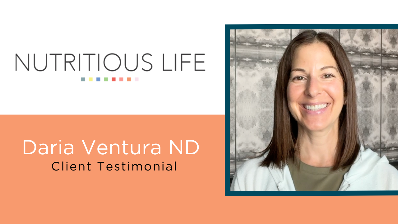 Daria Ventura RD tells their story about Nutritious Life