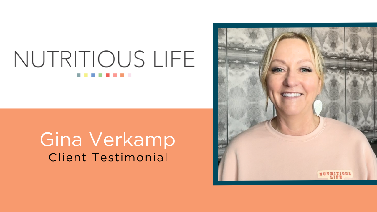 Gina Verkamp tells their story about Nutritious Life