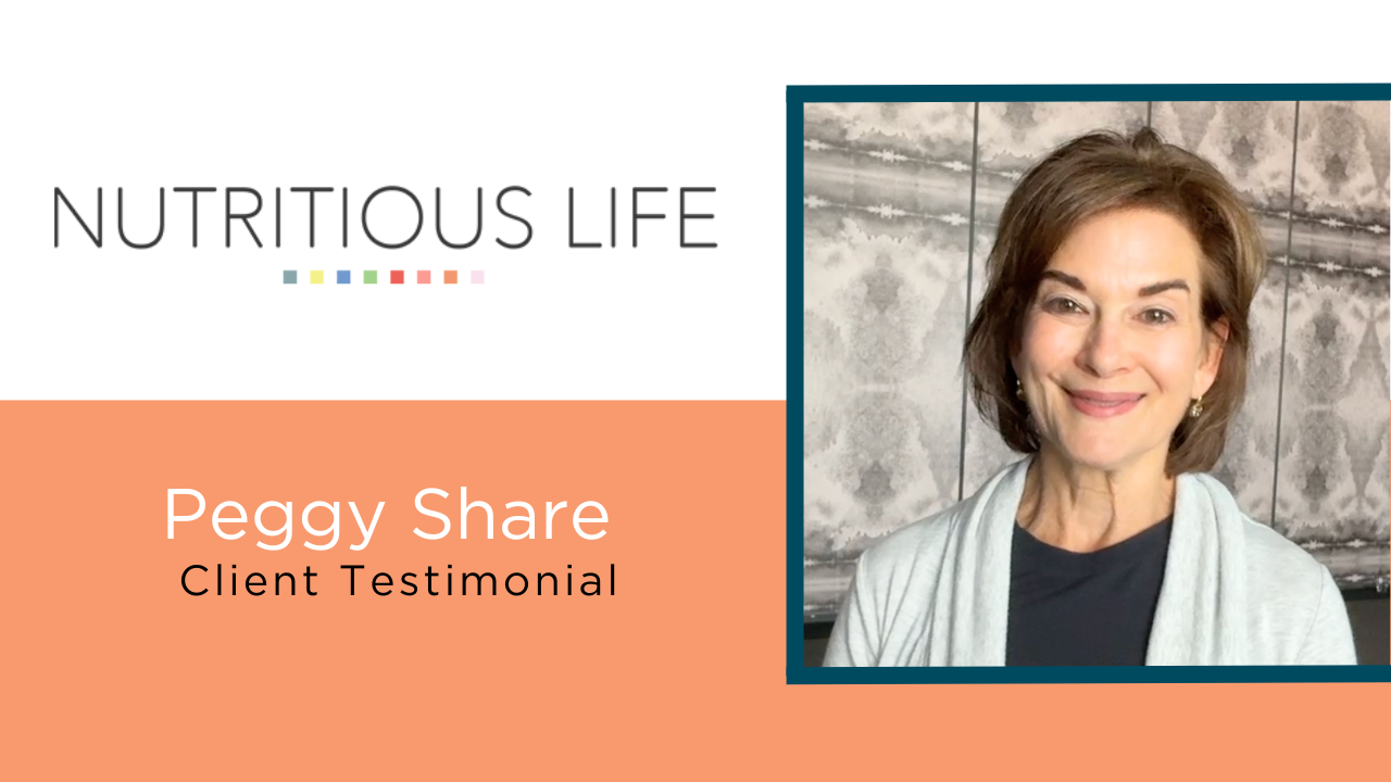 Peggy Share tells their story about Nutritious Life