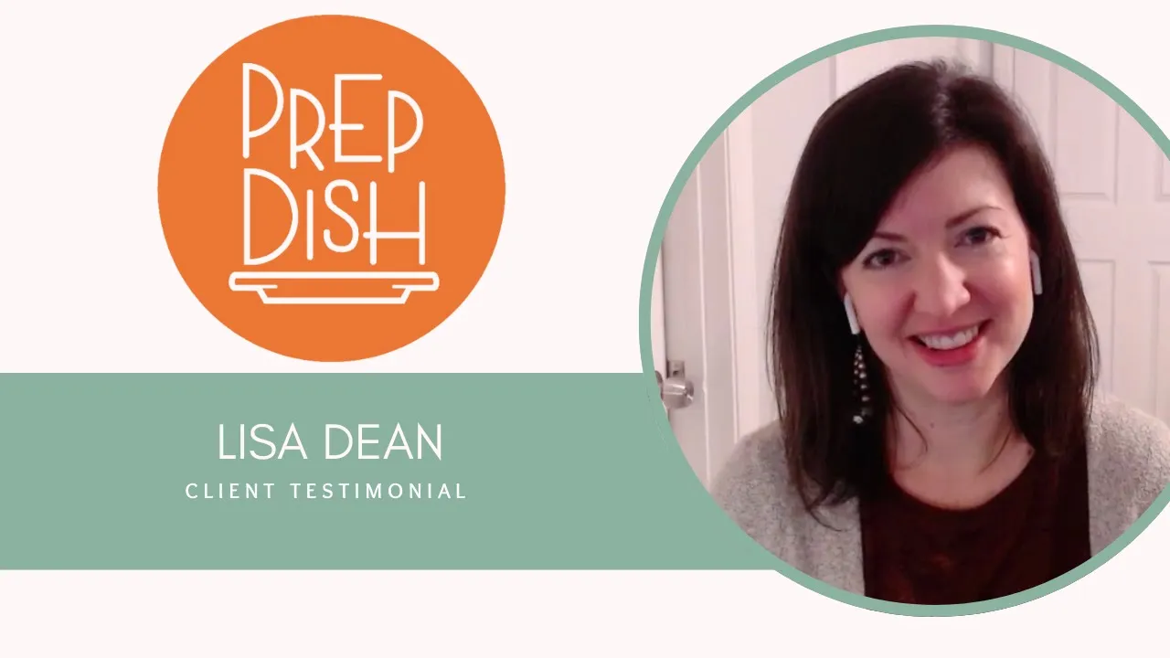 Lisa tells their story about Prep Dish