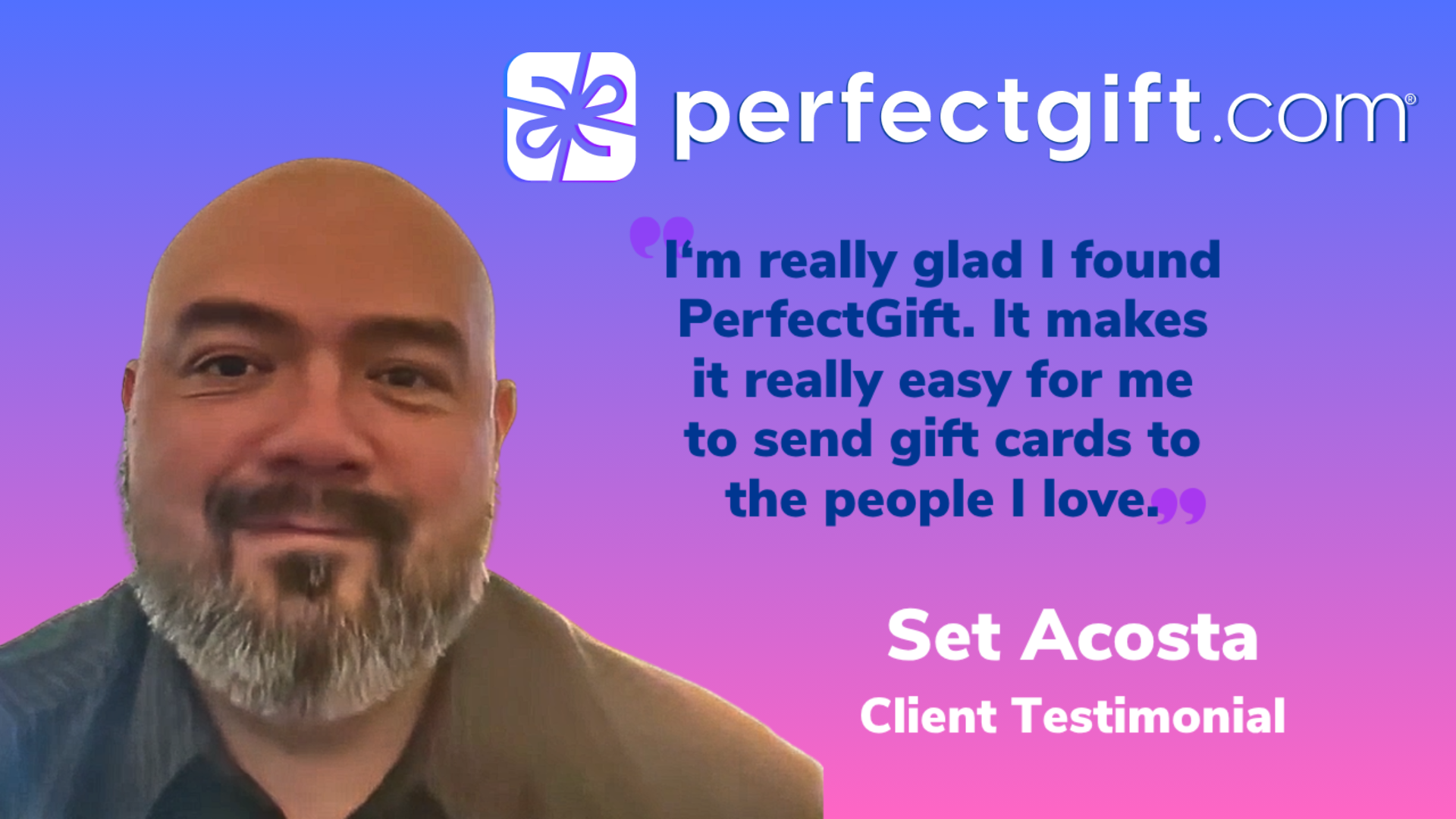 Set Acosta tells their story about PerfectGift.com