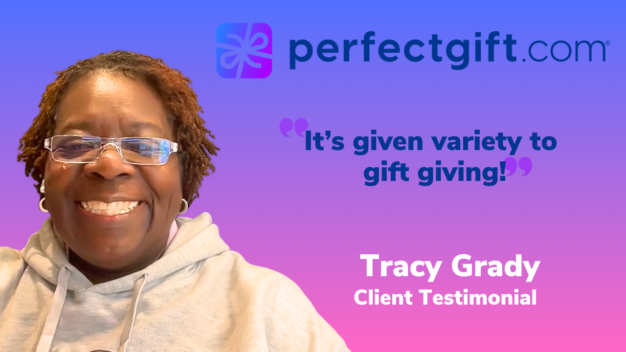 Tracy Grady tells their story about PerfectGift.com