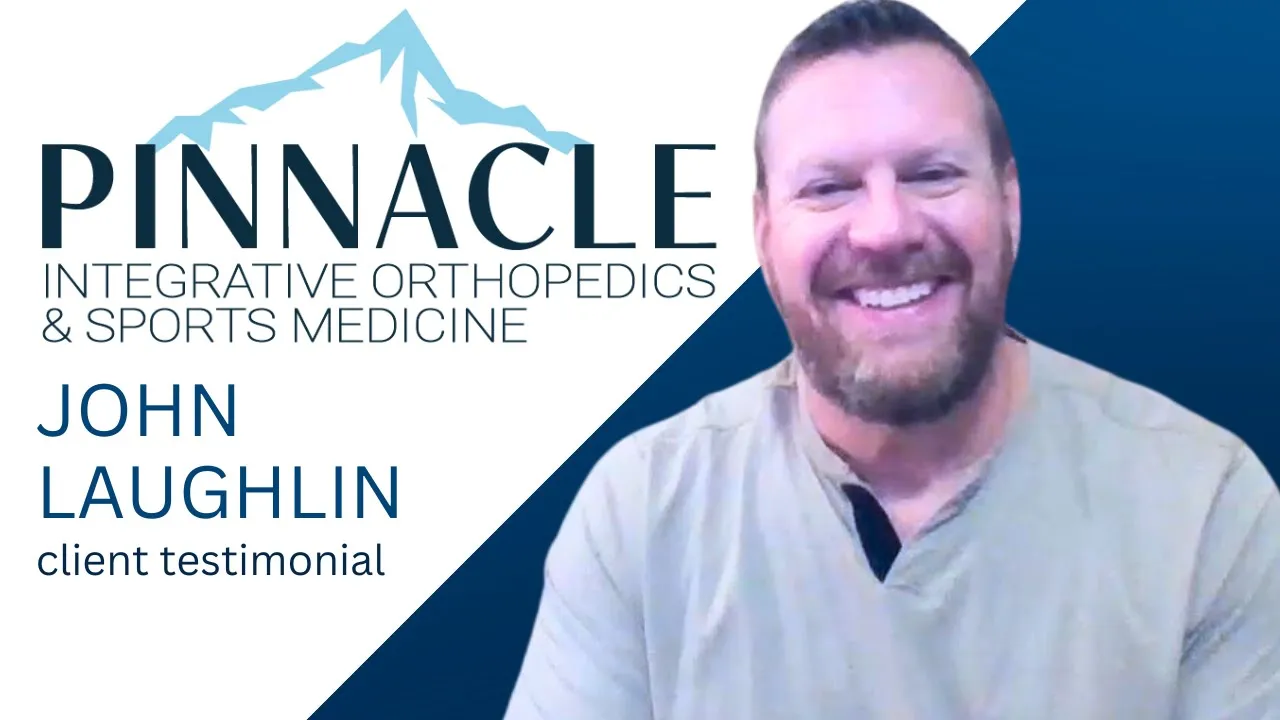 John tells their story about pinnacle integrative orthopedic sports and medicine