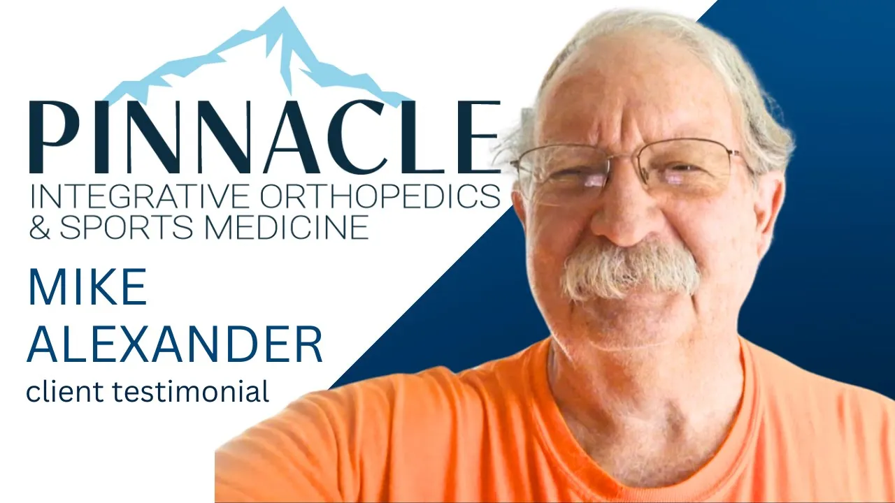 Michael tells their story about pinnacle integrative orthopedic sports and medicine