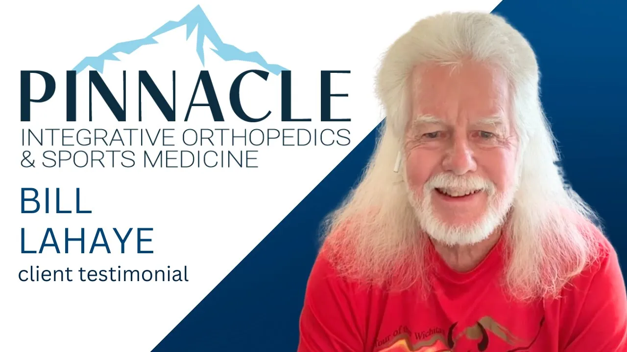 William LaHaye tells their story about pinnacle integrative orthopedic sports and medicine