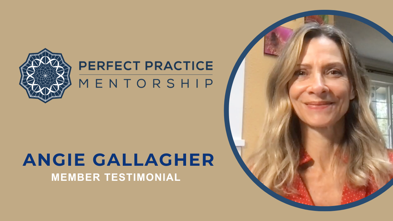 Angie Gallagher tells their story about Perfect Practice